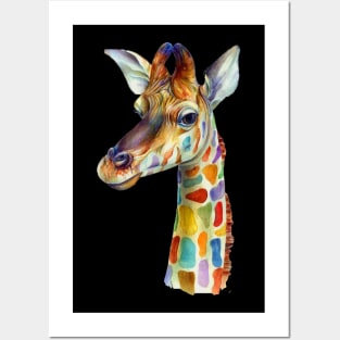 Image: Watercolor, Giraffe Posters and Art